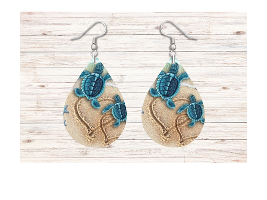 Turtle Earrings - Snarky Junkie